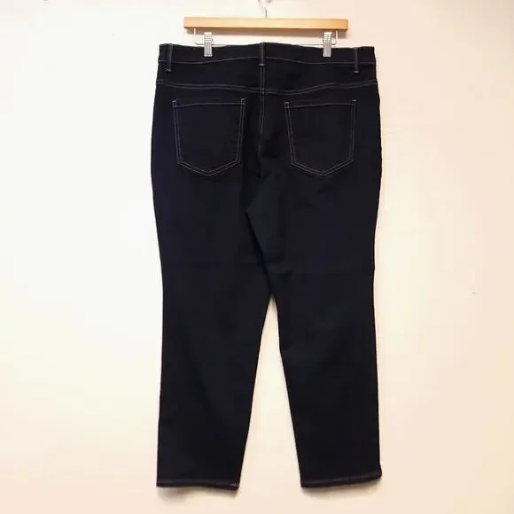 Gloria Vanderbilt Jeans Blue Denim Size 16 WS Short Inseam 26 Womens Pants 2022 - Picture 9 of 9